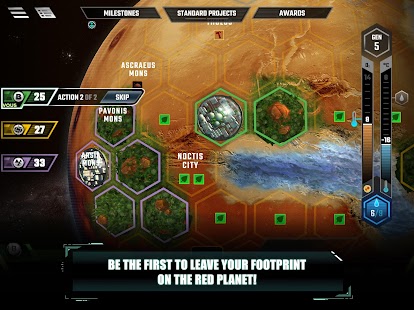 ภาพหน้าจอของ Terraforming Mars