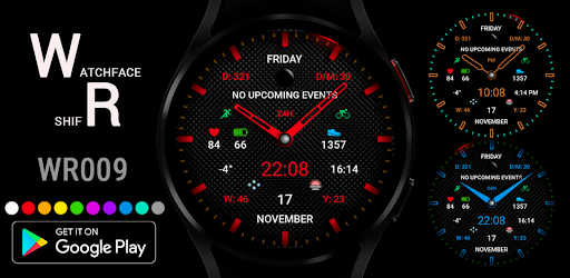 Android application WR 009 Hybrid Watch Face screenshort