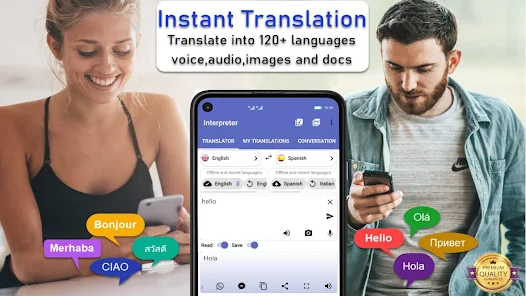 Details about   Dual Mic Bluetooth Voice Translator PhotoText RemoteNet Simultaneous Interpreter 