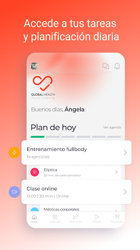 Android application Global Health screenshort