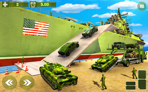 US-Armee Transportschiff sim Screenshot