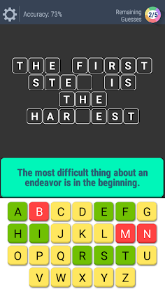 Guess the Phrases and Proverbs - Screenshot 4