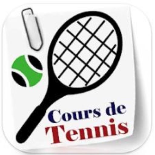 Cours de tennis logo