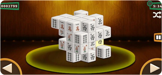 Mahjong 3D Cubo 2024