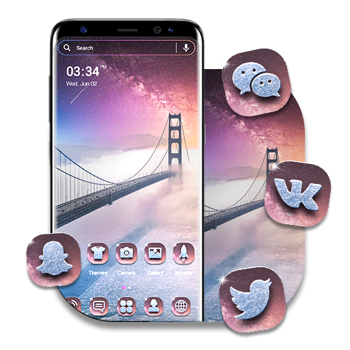 Golden Gate Bridge Theme logo