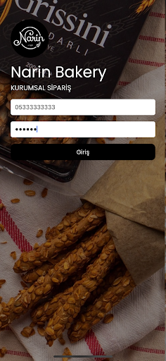 Android application Narin Bakery screenshort