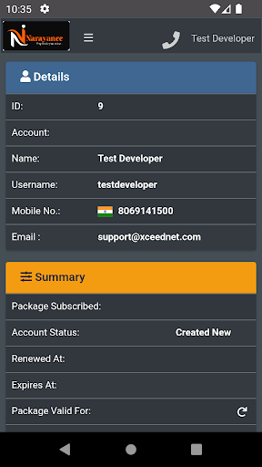 Narayanee Infotech Subscriber