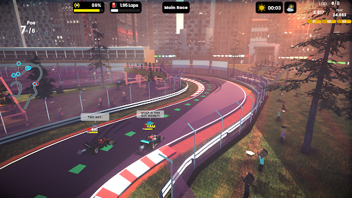 Android application Formula Bwoah: Online Racing screenshort