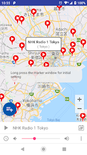Japan Radio Map - Japan community radio broadcasts 8.1 APK screenshots 2