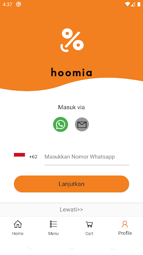 hoomia Screen 2
