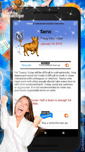 Taurus Daily Horoscope 2024 Screen 2