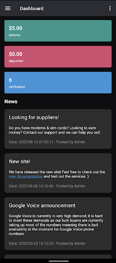 SMSPool - Online SMS Service Screen 3