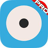 circle pong bouncing ball game icon