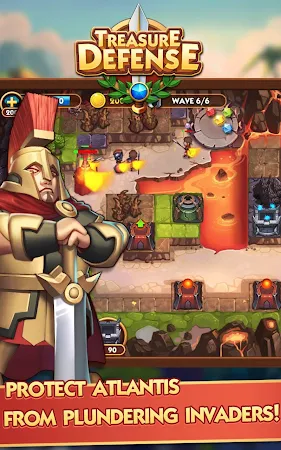 Game screenshot Treasure Defense mod apk