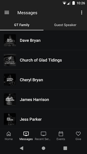Church of Glad Tidings Screen 2