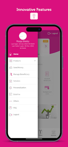 Jana Bank Mobile Banking Screen 3