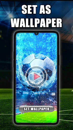 Android application Football Live Wallpaper screenshort