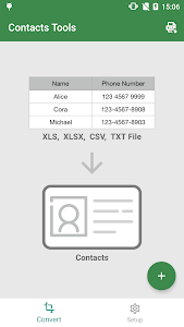 Contacts Tools - Excel to VCF Unknown