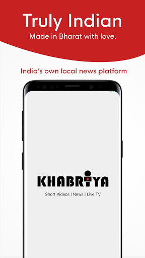 Android application Khabriya - News App India screenshort