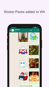 Christmas Stickers and GIFs