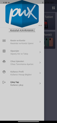 PUX Mobil Screen 2