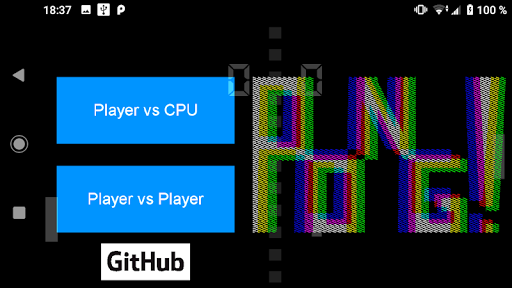 Android application Pong! screenshort