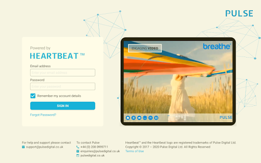 Heartbeat CLM Screen 2