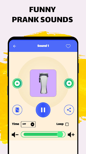 Android application funny sound fart prank screenshort