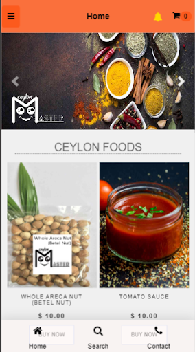 Android application MASTER Ceylon - unique items screenshort