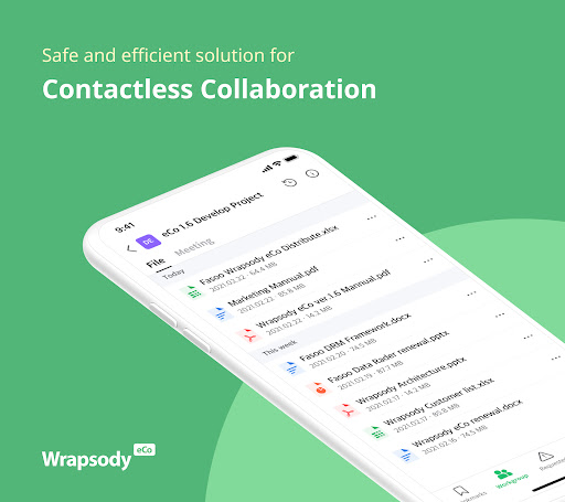 Android application Wrapsody eCo screenshort