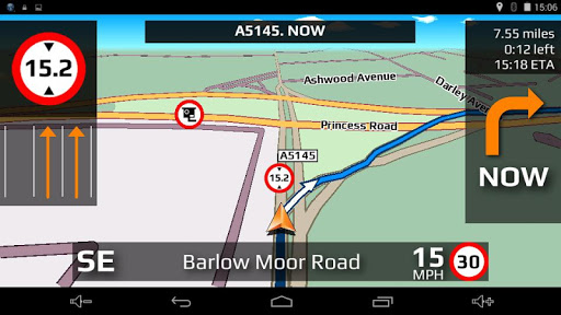 Android application Aguri Navigation screenshort