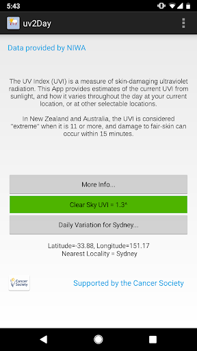 uv2Day Screen 3