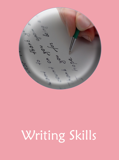 Android application Writing skills improvement screenshort