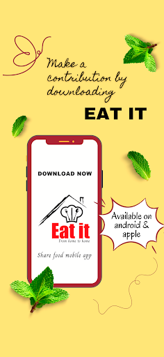 Android application Eat It - Share Food screenshort
