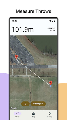 Android application Full Bore Disc Golf screenshort