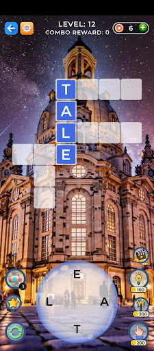 Android application Word Finder - Brain Crossword screenshort
