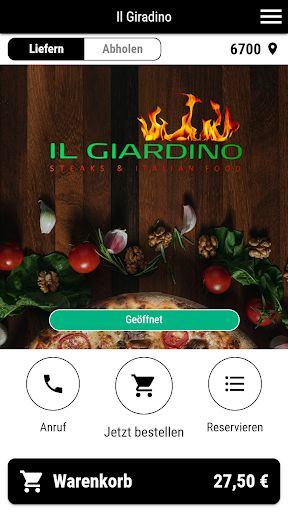 Android application Il Giradino screenshort