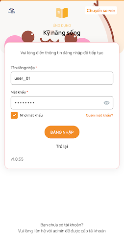 EyePRO Kỹ năng sống Screen 2