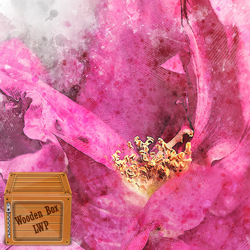 peony flower wallpaper logo