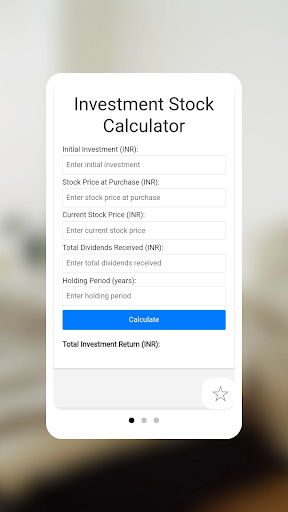 StockMate Stock Calculator