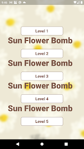 Sun Flower Bomb