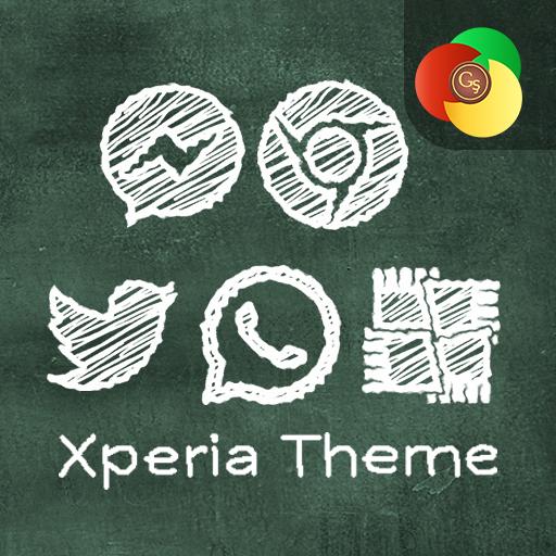 Green Board  Xperia™ Theme +