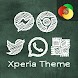 Green Board | Xperia™ Theme +