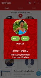 BeMyDate - Ghana Singles & Dating App
