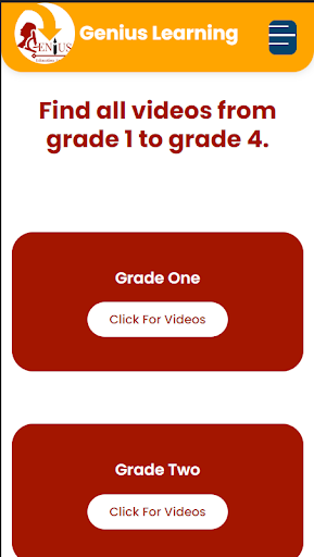 Android application Geniuslearning screenshort