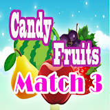 Candy Fruits Deluxe - Match 3 icon