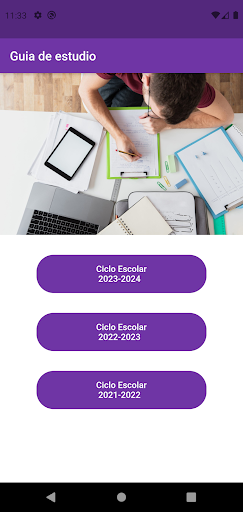 Android application Guias de estudio (USICAMM) screenshort