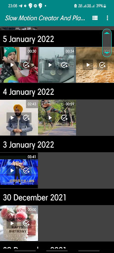 Slow Motion Player And Creator Screen 3