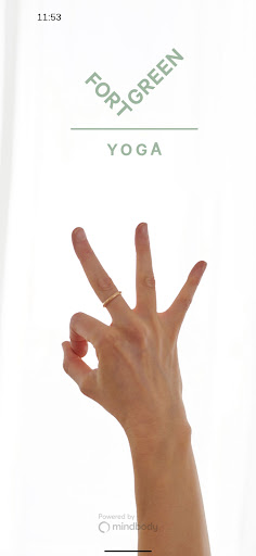 Android application Fort Green Yoga screenshort