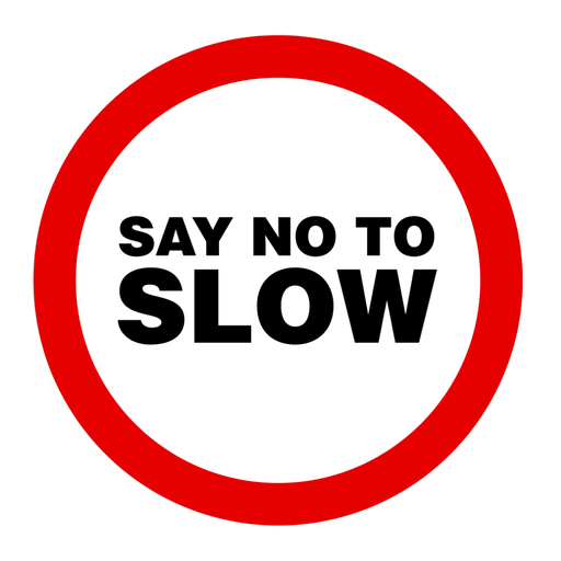 Say No To Slow logo